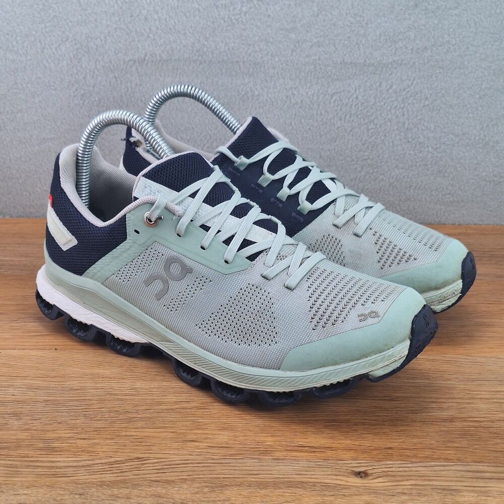 On Running Cloudsurfer Women's 8 EU 39 Running Sneakers Mint Green Mesh Worn